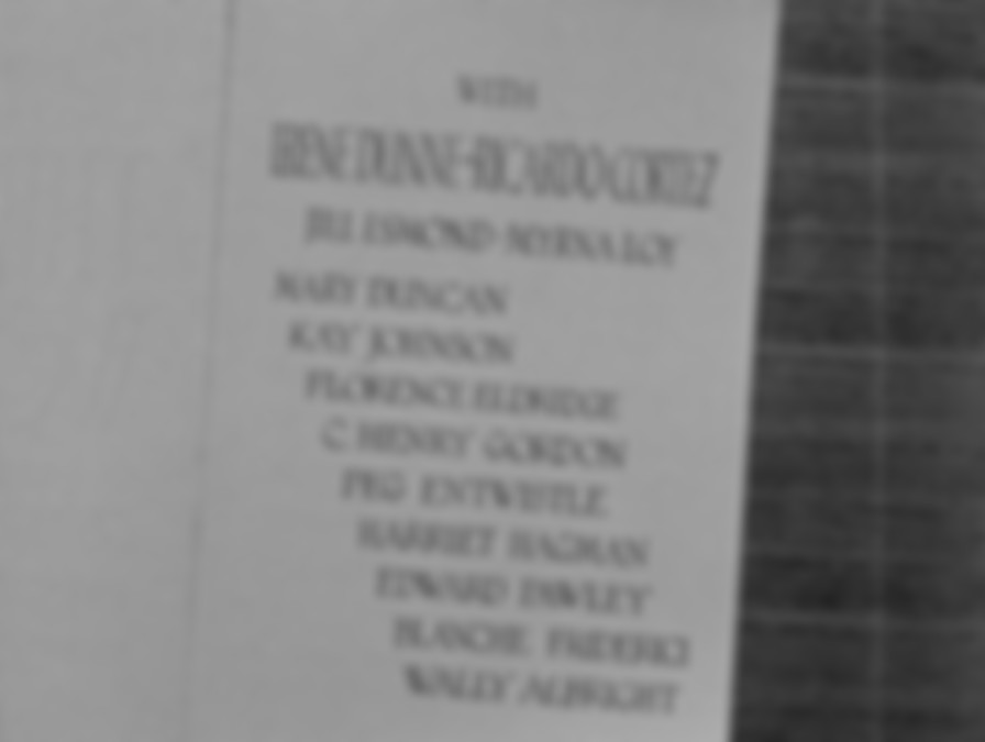 Thirteen Women backdrop