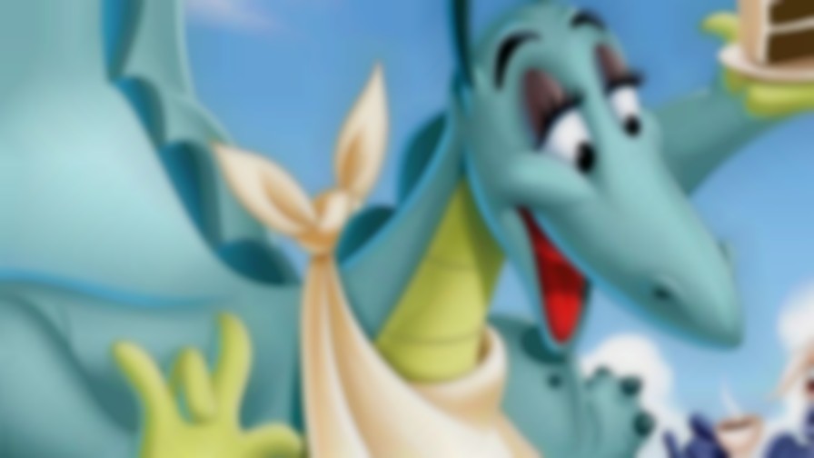 The Reluctant Dragon backdrop