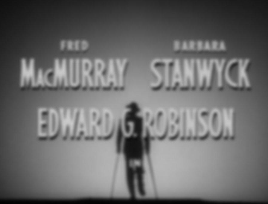 Double Indemnity backdrop