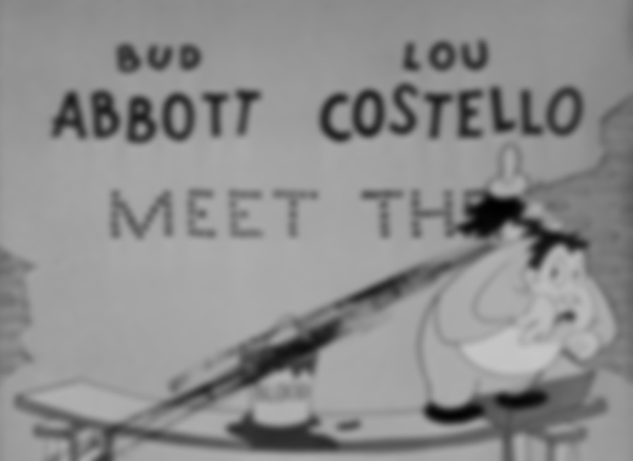 Bud Abbott Lou Costello Meet the Killer Boris Karloff backdrop