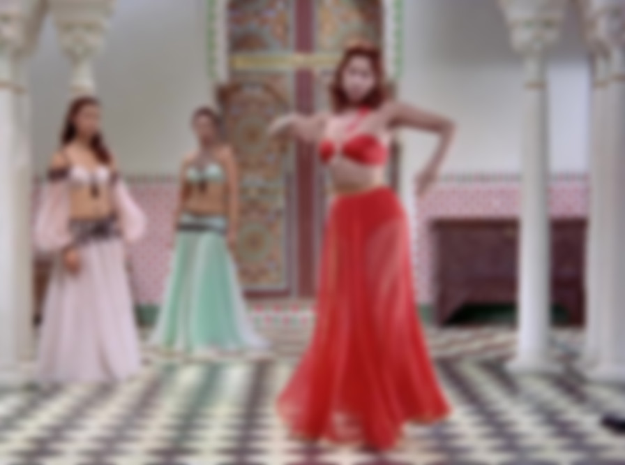 Ali Baba and the Forty Thieves backdrop