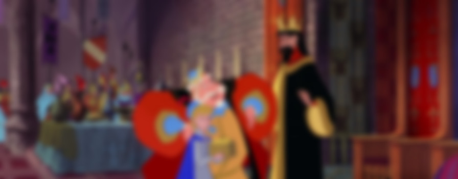 Sleeping Beauty backdrop
