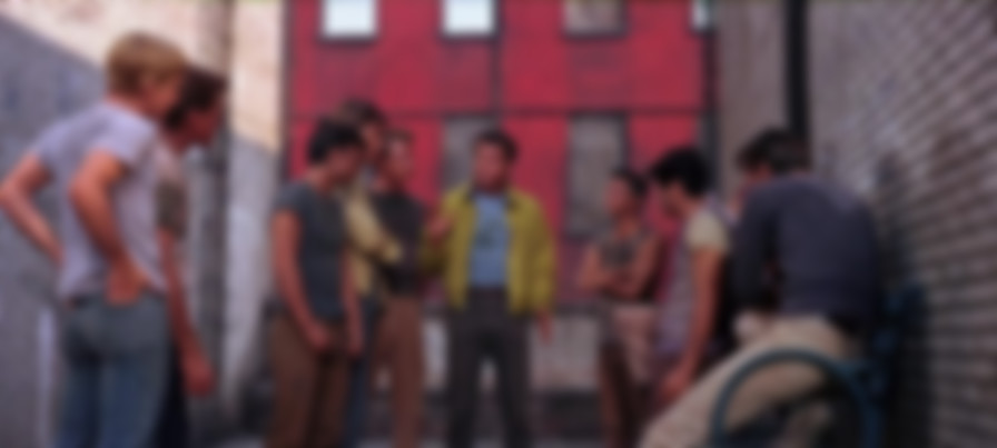West Side Story backdrop