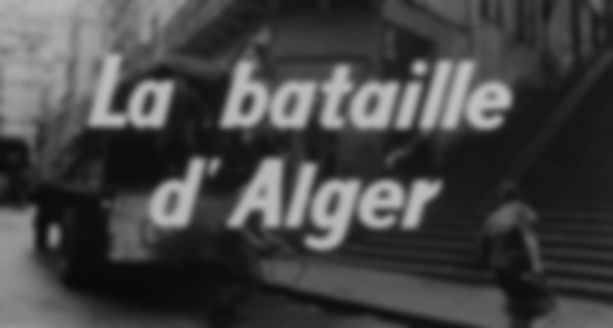 The Battle of Algiers backdrop