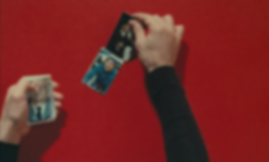 The Return of the Tall Blond Man backdrop