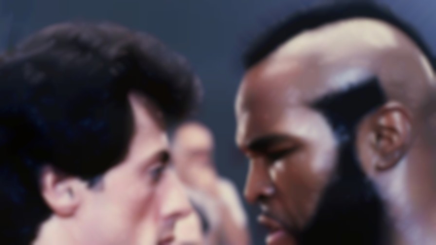 Rocky III backdrop