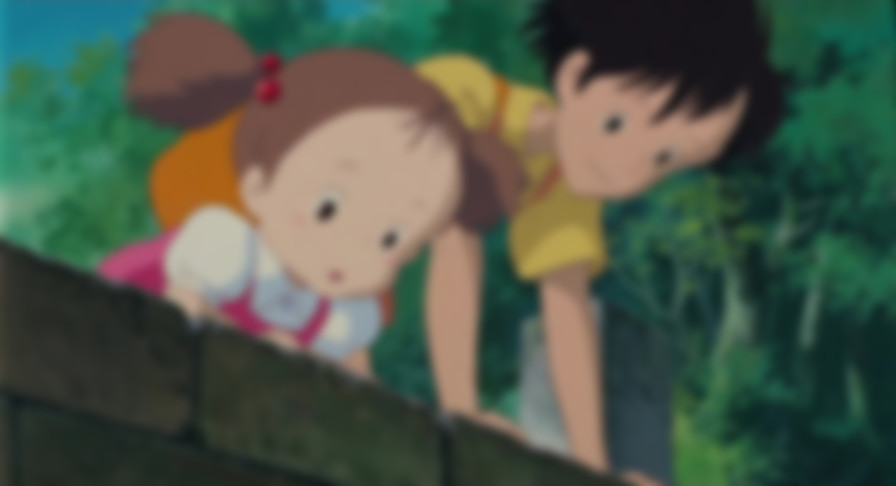 My Neighbor Totoro backdrop