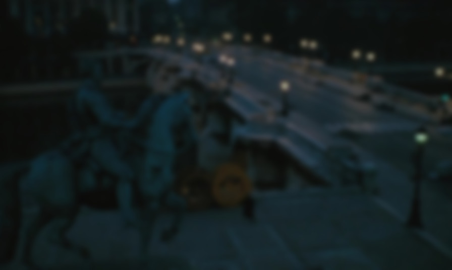The Lovers on the Bridge backdrop