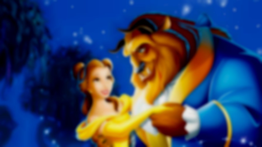 Beauty and the Beast backdrop