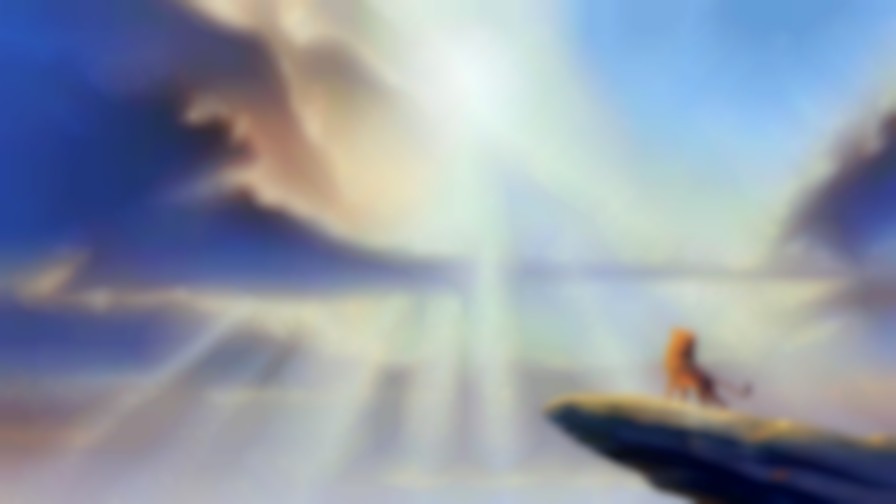 The Lion King backdrop
