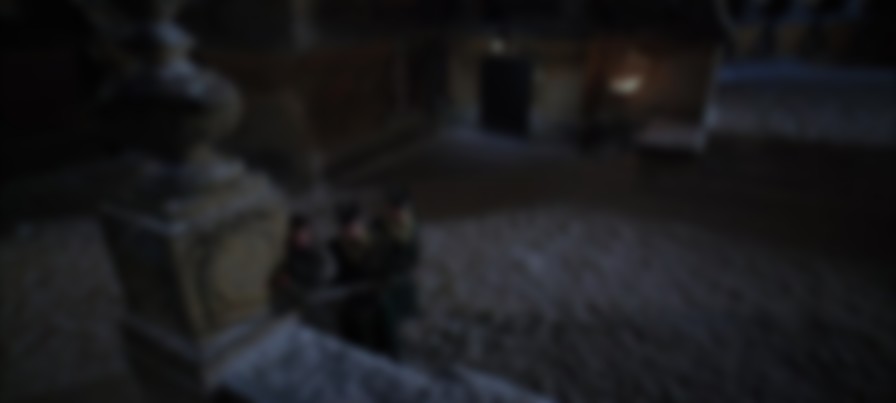 Hamlet backdrop