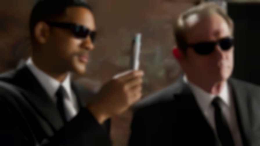 Men in Black backdrop