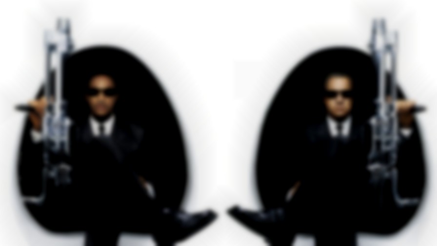 Men in Black II backdrop