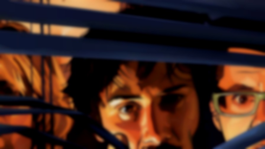 A Scanner Darkly backdrop