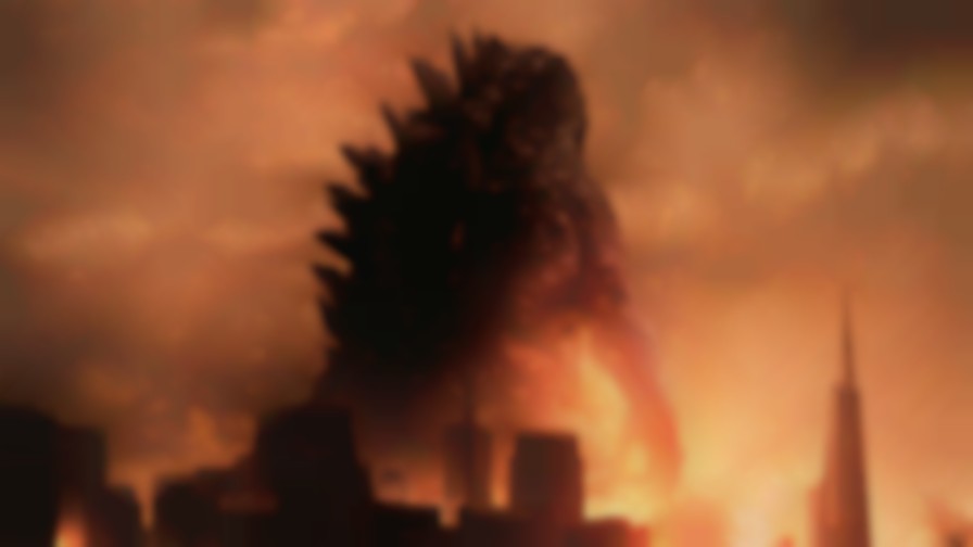 Godzilla backdrop