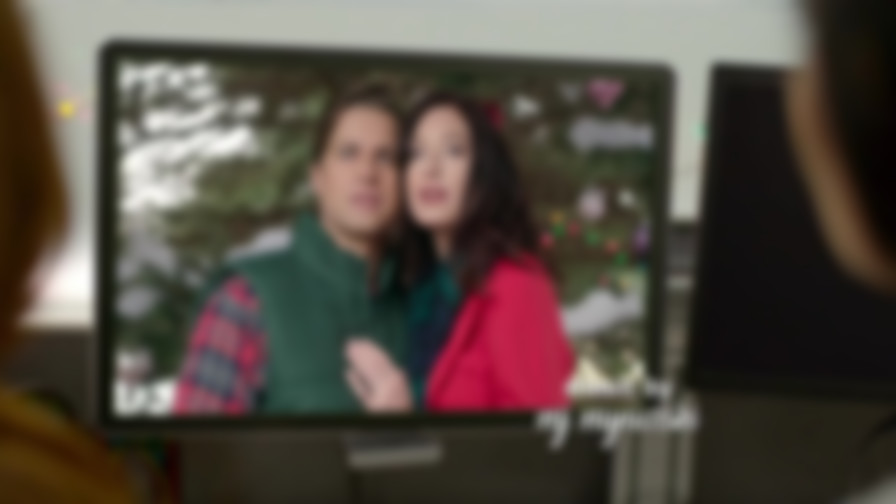 A Christmas Movie Christmas backdrop