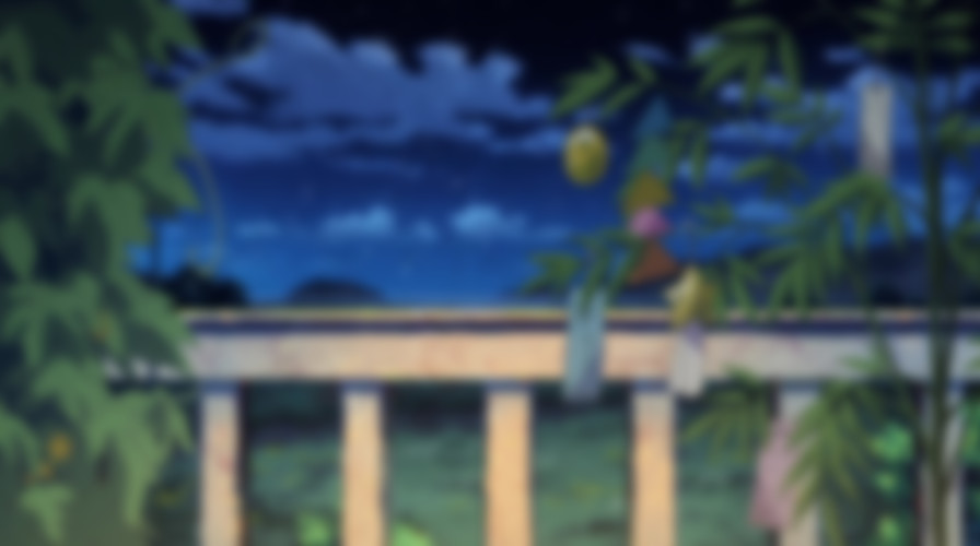 The Stranger by the Beach backdrop