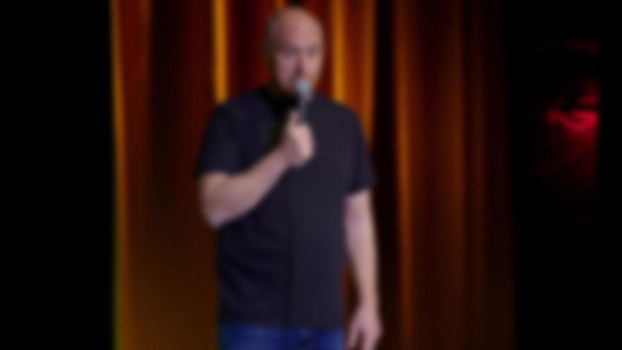 Sincerely Louis C.K. backdrop