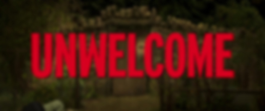 Unwelcome backdrop