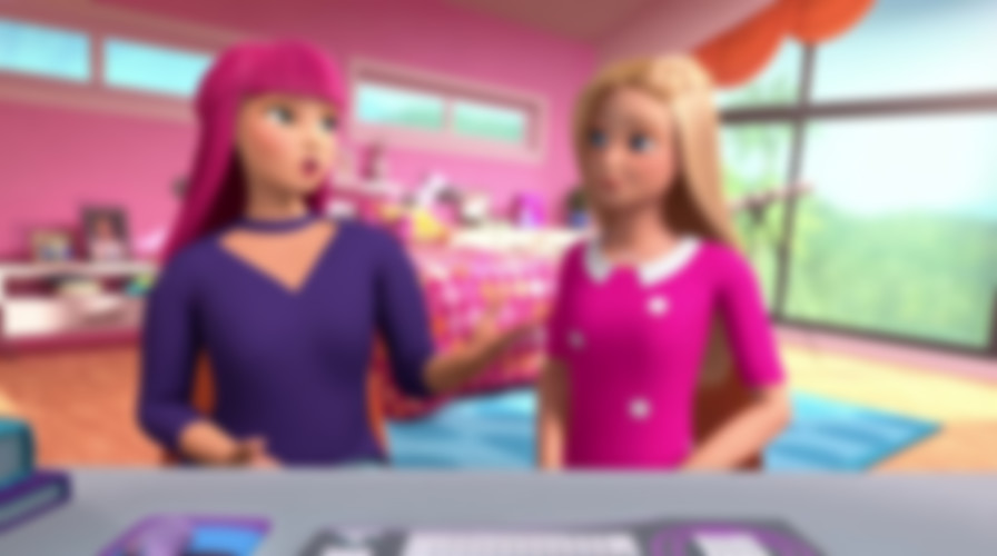 Barbie Princess Adventure backdrop