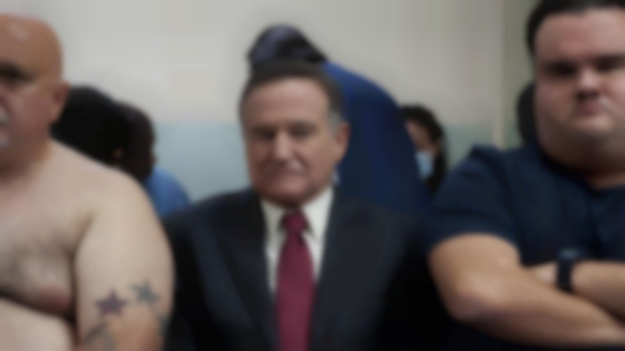 The Angriest Man in Brooklyn backdrop