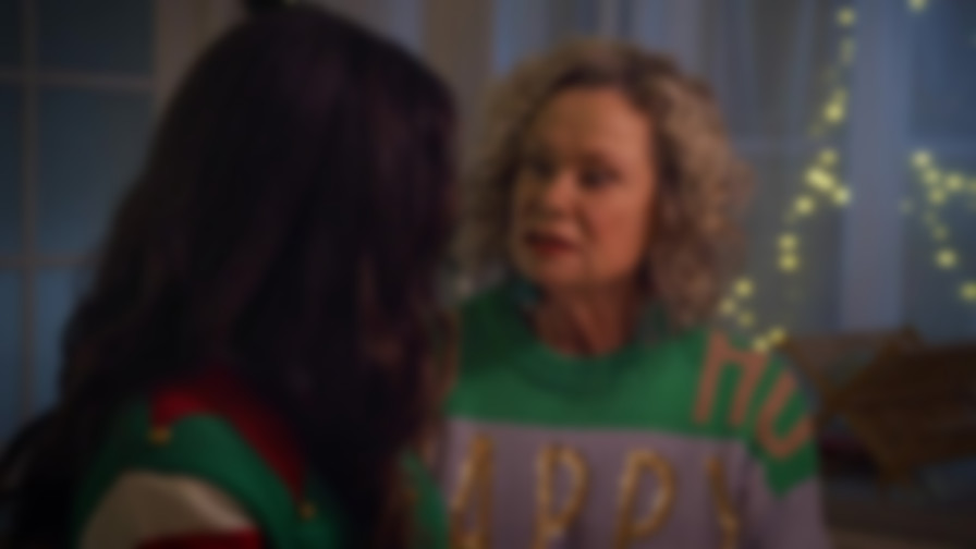 The Dog Days of Christmas backdrop