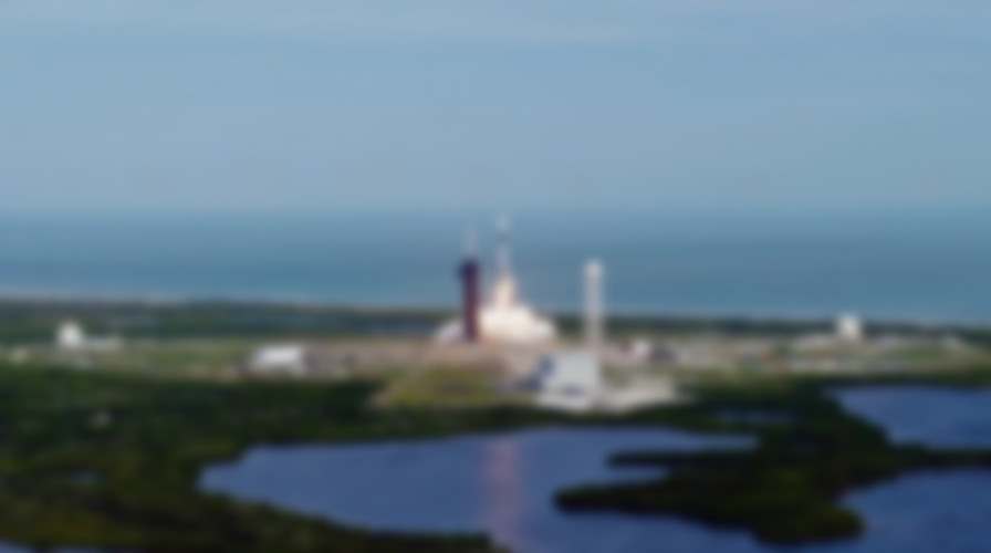 Space Launch Live: America Returns to Space backdrop