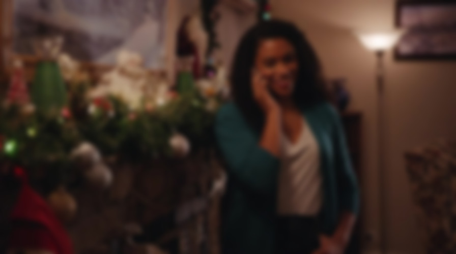 Too Close For Christmas backdrop