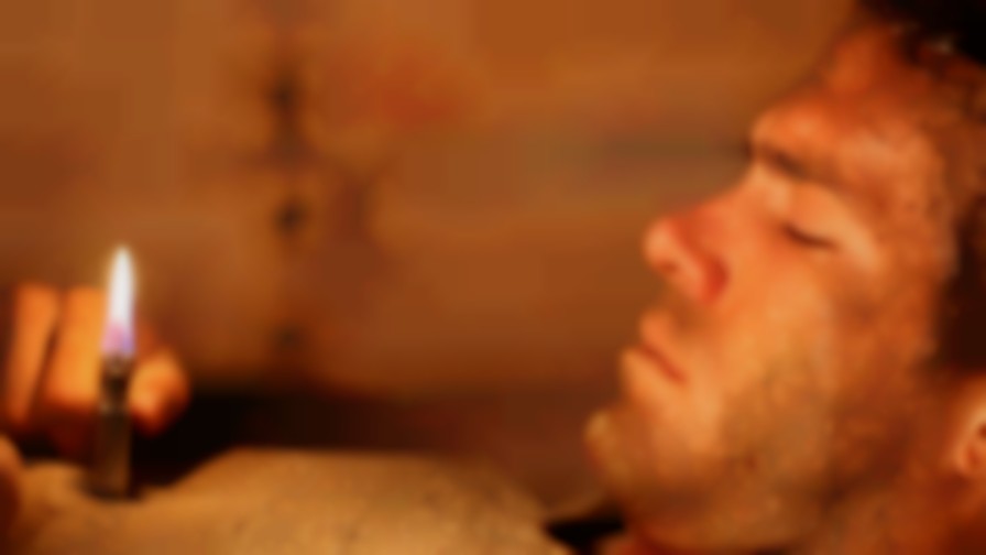 Buried backdrop