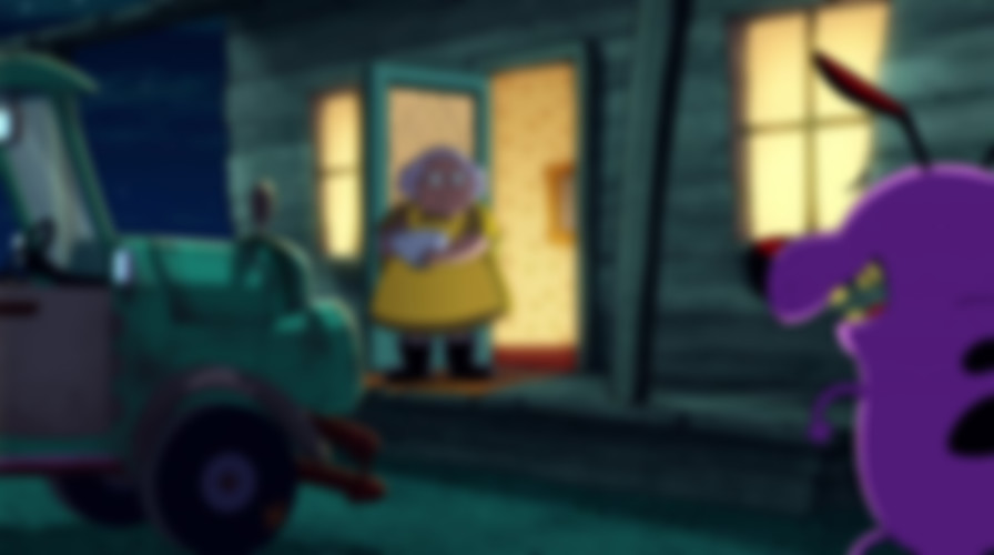 Straight Outta Nowhere: Scooby-Doo! Meets Courage the Cowardly Dog backdrop