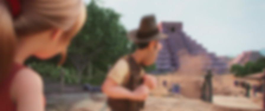 Tad the Lost Explorer and the Emerald Tablet backdrop