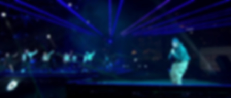 Justin Bieber: Our World backdrop