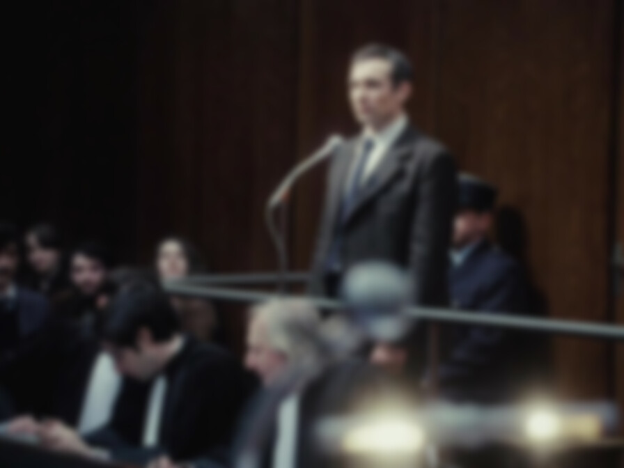 The Goldman Case backdrop