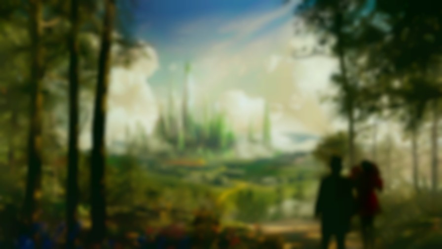 Oz the Great and Powerful backdrop