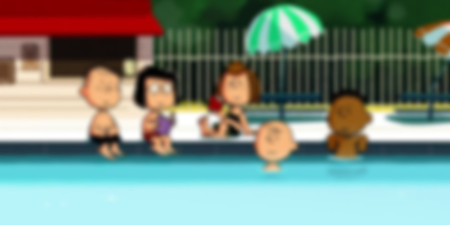 Snoopy Presents: Lucy's School backdrop