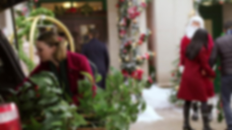 Hotel for the Holidays backdrop