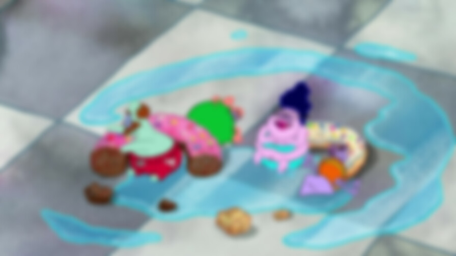 SpongeBob SquarePants Presents the Tidal Zone backdrop