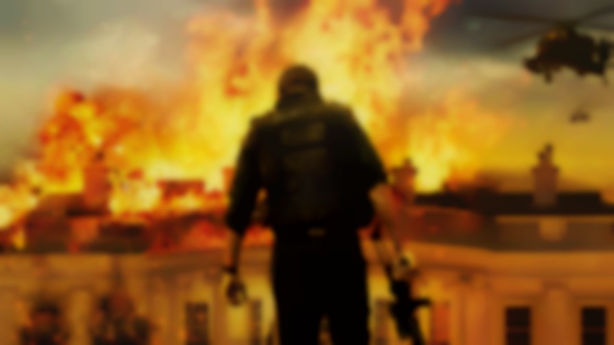 Olympus Has Fallen backdrop
