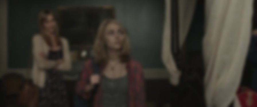 Down a Dark Hall backdrop