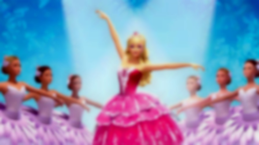 Barbie in the Pink Shoes backdrop