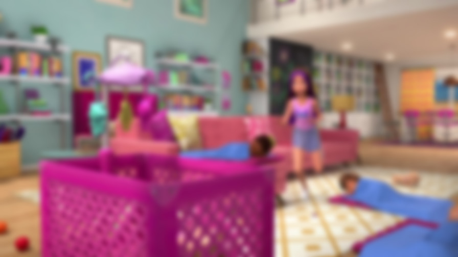 Barbie: Skipper and the Big Babysitting Adventure backdrop