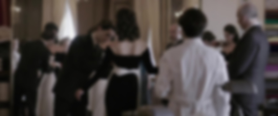 Yves Saint Laurent backdrop
