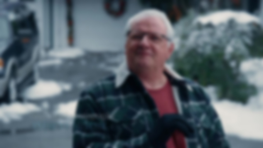 Mystery on Mistletoe Lane backdrop