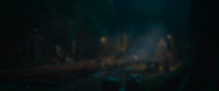 The Train of Death backdrop