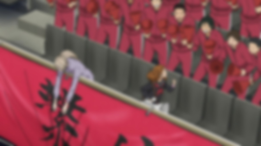 Haikyu!! The Dumpster Battle backdrop