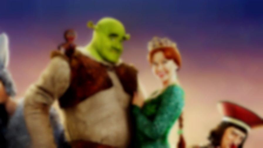 Shrek the Musical backdrop