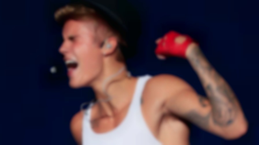 Justin Bieber's Believe backdrop