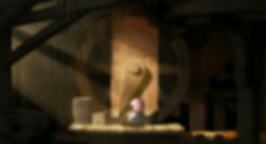 The Dam Keeper backdrop