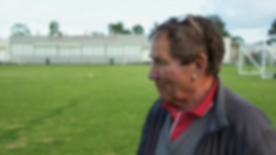 Ange & the Boss: Puskas in Australia backdrop