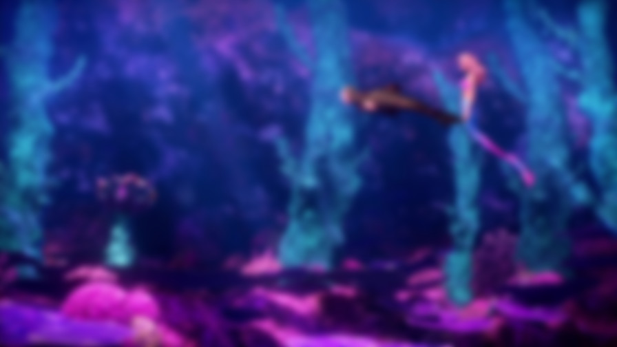 Barbie: The Pearl Princess backdrop